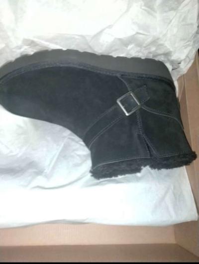 Black Womens UGG Boots Size 10 - Thumbnail 5