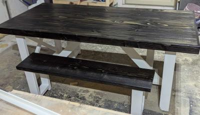 farmhouse table - Thumbnail 4