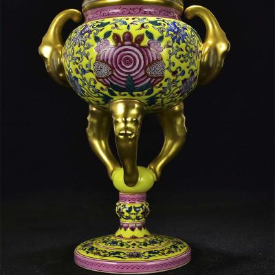 Asian famille rose porcelain Chinese antique porcelain ceram - Thumbnail 5