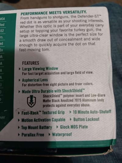 vortex defender st red dot - Thumbnail 3