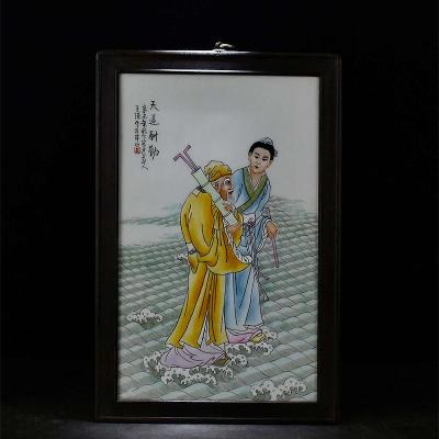 Chinese ceramic painting Asian antique porcelain - Thumbnail 5