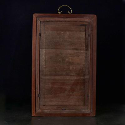 Asian blue and white porcelain painting Chinese antique porc - Thumbnail 5