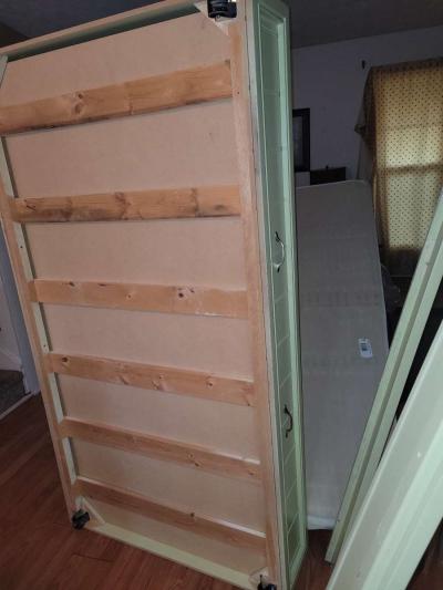 full size bed and mattress - Thumbnail 6