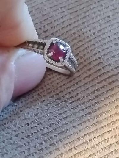 womens 925 silver ring size 8 - Thumbnail 3