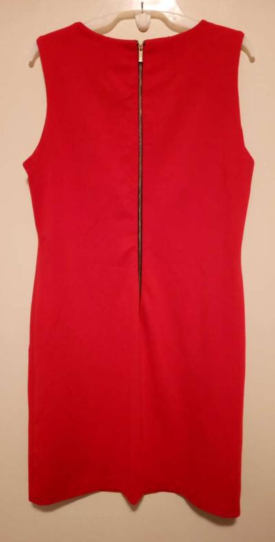please Claiborne size large red sleeveless dress - Thumbnail 2