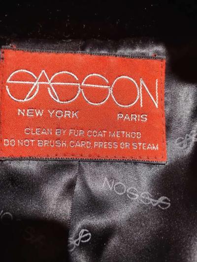 sasson size 12 fur coat - Thumbnail 2