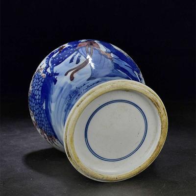 Chinese blue and white porcelain vase antique porcelain - Thumbnail 5