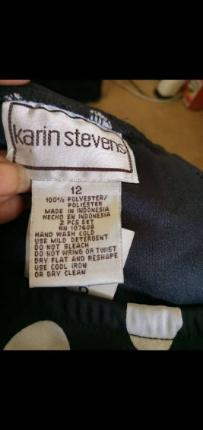 womens polka dot Skirt and Top - Thumbnail 4