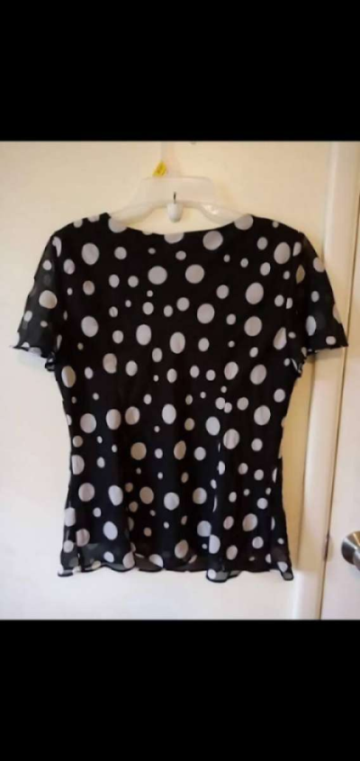 womens polka dot Skirt and Top - Thumbnail 3