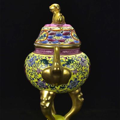 Asian famille rose porcelain Chinese antique porcelain ceram - Thumbnail 4