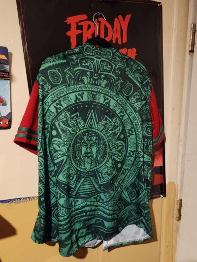 Mexico Aztec calendar jersey - Thumbnail 6