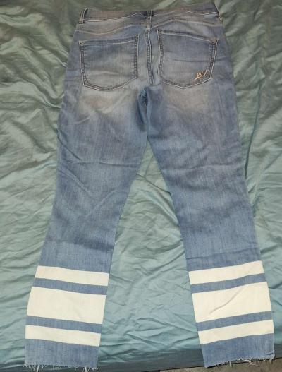 express Womens Size 8 cropped jeans - Thumbnail 3