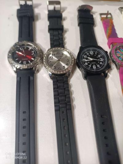 Silicone  Rubber Plastic Watches 10 Each - Thumbnail 3