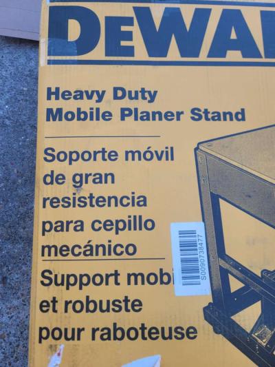 Mobile support for DEWALT mechanical brush NEW complete noth - Thumbnail 3