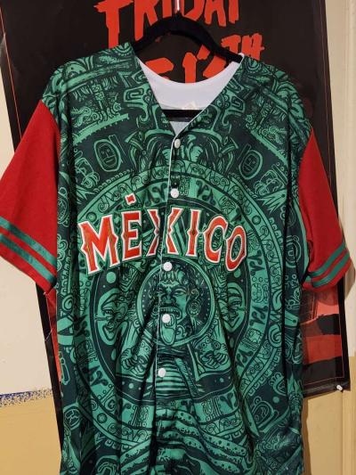 Mexico Aztec calendar jersey - Thumbnail 3
