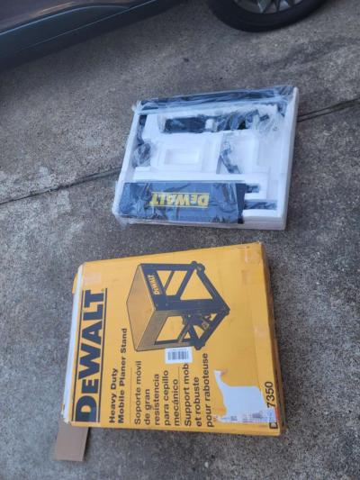 Mobile support for DEWALT mechanical brush NEW complete noth - Thumbnail 2