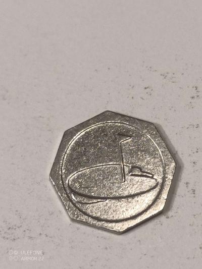 Vintage Generic Golf Driving Range Token - Thumbnail 2