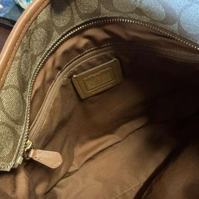 luxury designer coach hand bag - Thumbnail 2