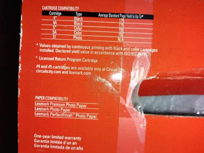 Lexmark 3 in 1 print printer scanner  and copier - Thumbnail 2