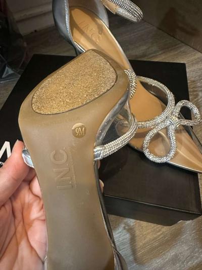 INC International Concepts Womens Lidani PointedToe Pum Silv - Thumbnail 4