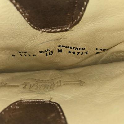 Corral Womens Genuine Leather Boots Size 10 G1116 16 in tall - Thumbnail 2