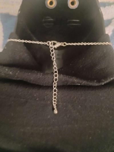 Fabulous Black Druzy Quartz Necklace - Thumbnail 3