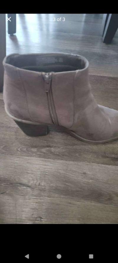 tan western heel boots - Thumbnail 4