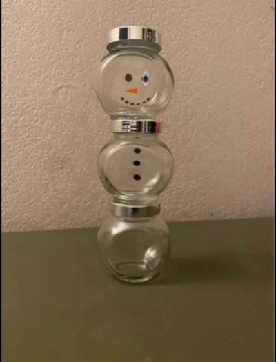 Hot chocolate jar snowman - Thumbnail 5