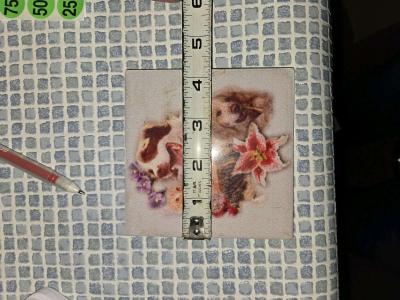 Dogs and Cars Ceramic Tile - Thumbnail 3