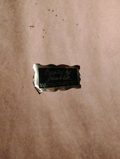 crafted by Franklin picture antique - Thumbnail 3