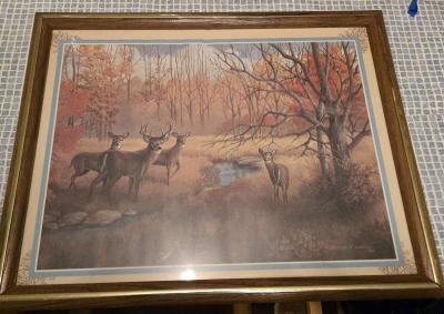 Deer print by Charles E Murphy - Thumbnail 3