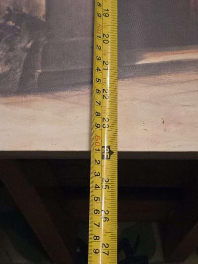 France Bistro Print on Canvas Not Signed - Thumbnail 4