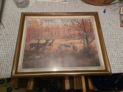 Deer print by Charles E Murphy - Thumbnail 2