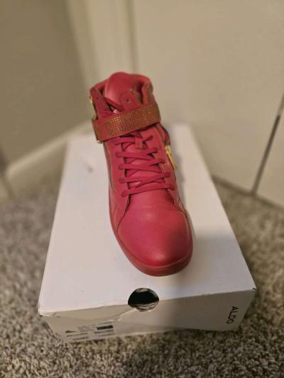 Red Aldo Mens Sneakers - Thumbnail 3