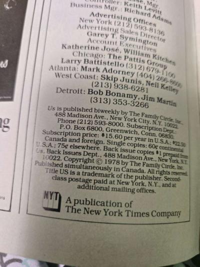 US Magazine January 24th 1978 - Thumbnail 4