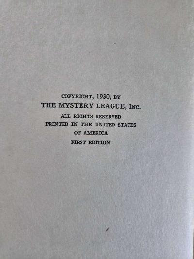 Peril by Sydney Horler First Edition 1930 - Thumbnail 5