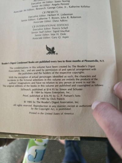 Readers Digest Condensed Books Best Sellers - Thumbnail 5