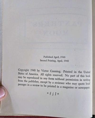 Panthers Moon by Victor Canning - Thumbnail 3