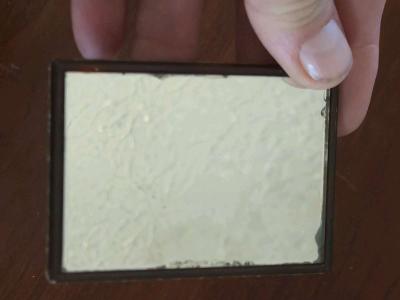 Small Vintage Handbag Mirror - Thumbnail 3