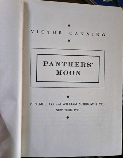 Panthers Moon by Victor Canning - Thumbnail 2