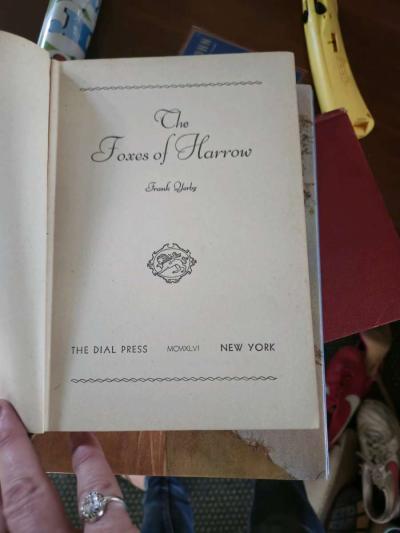The Foxes of Harrow by Frank Yerby First Edition 1946 - Thumbnail 3