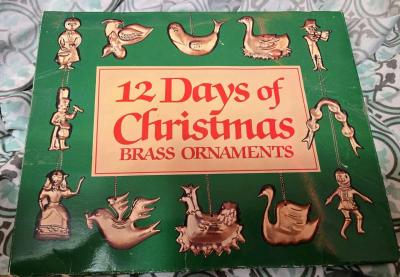 Vintage JSNY 12 Days Of Christmas Themed Ornaments - Thumbnail 3