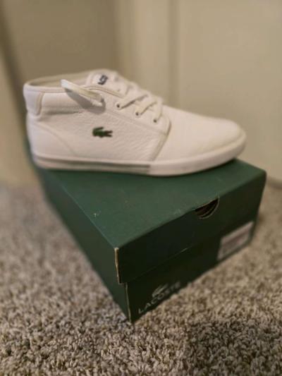 White Lacoste Sneaker - Thumbnail 2