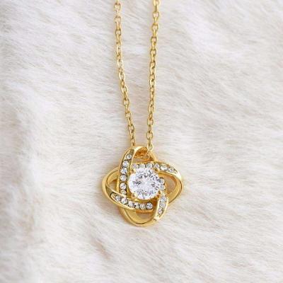 gold women necklace - Thumbnail 1