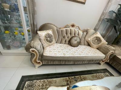 ornate beige gold set - Thumbnail 3