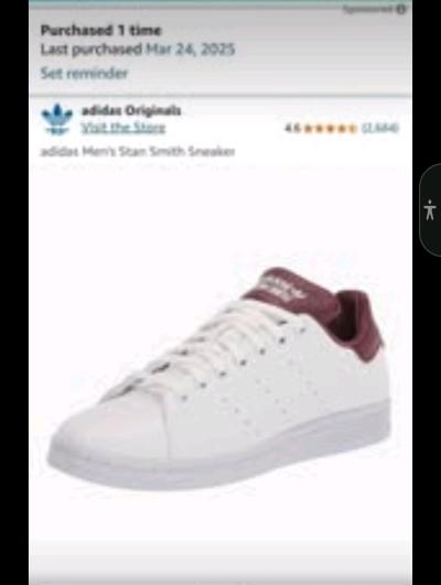 Mens New Stan Smith Adidas - Thumbnail 2