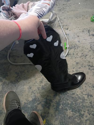 Western style woman boots - Thumbnail 2