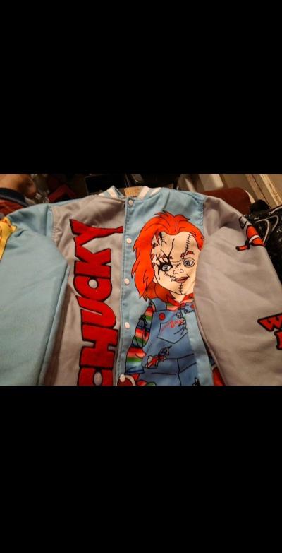 Chucky Love Hurts Varsity Jacket - Thumbnail 4