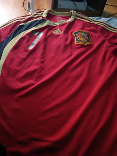 spain David villa jersey adidas - Thumbnail 4