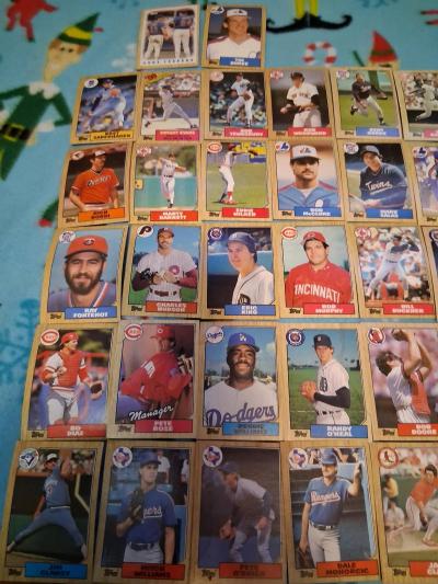 topps 1987 baseball cards set 792 cards - Thumbnail 4